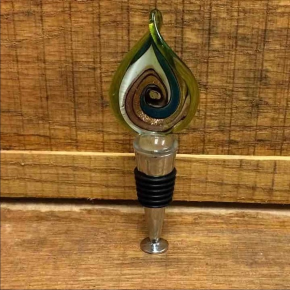 Crystal Wine Bottle Topper - Picture 2 of 6